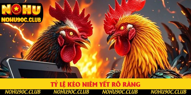 Tỷ lệ kèo niêm yết rõ ràng Tỷ lệ kèo niêm yết rõ ràng